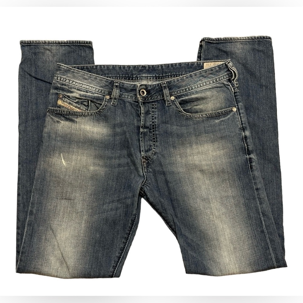 Diesel Jeans Buster Regular Slim Tapered Mens W32 X L32 Wash 084L